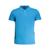 Norway 1963 Blue Cotton Polo Shirt -   -  Norway 1963.